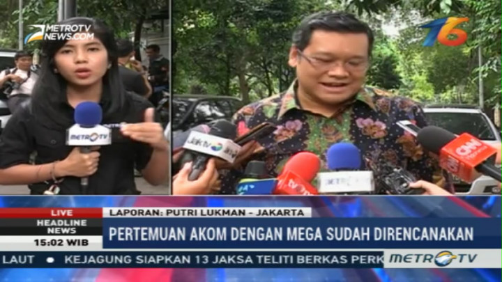 Ade Komarudin Menemui Megawati