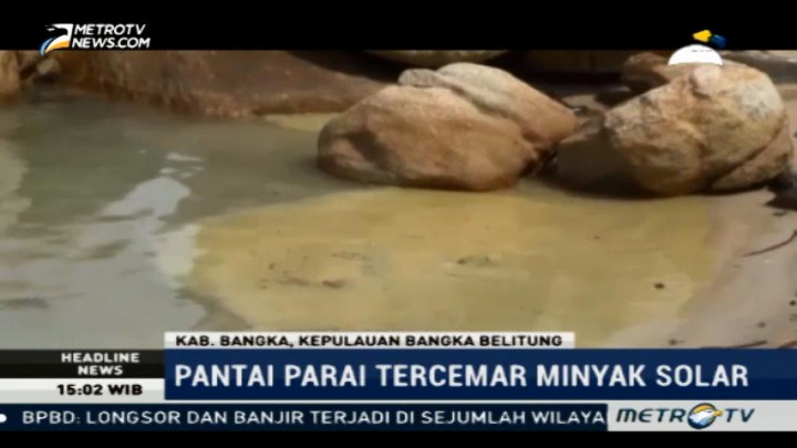 Pantai Parai Tercemar Solar