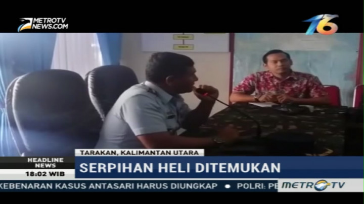 Heli Bell 412 Milik TNI AD Ditemukan