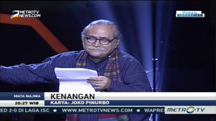 Slamet Rahardjo Membacakan Puisi tentang Kenangan