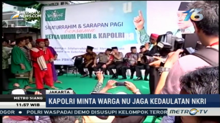 Kapolri Hadiri Silaturahmi Bersama di Kantor PBNU