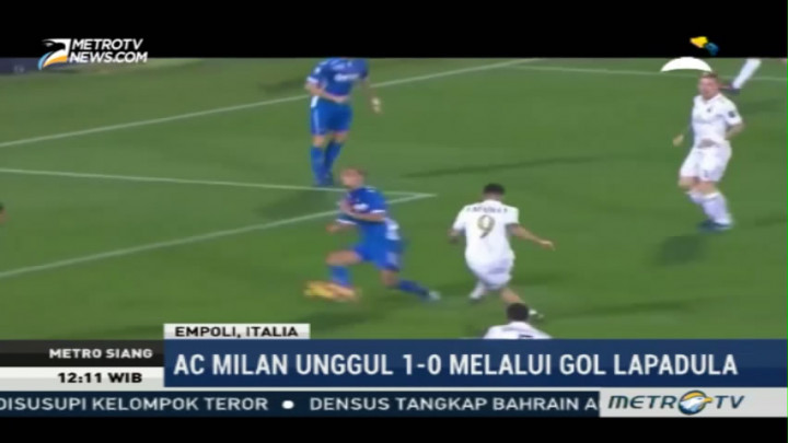 AC Milan Naik ke Posisi 2 Klasemen Serie A