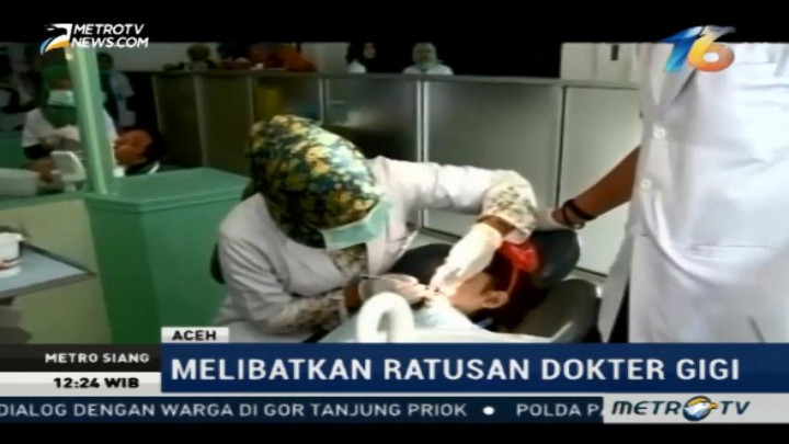 Bulan Kesehatan Gigi Nasional Hadir di Aceh