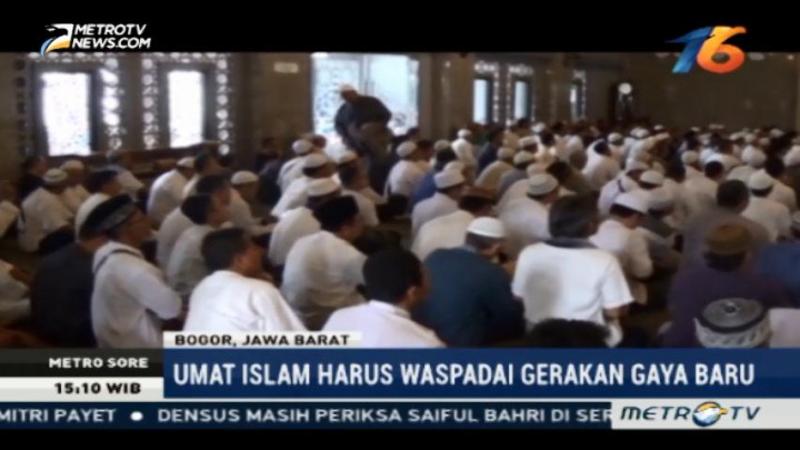 Jelang Aksi 2 Desember, Ribuan Umat Muslim Gelar Tabligh Akbar di Masjid Raya Bogor