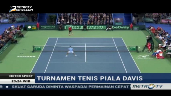 Kalahkan Kroasia 3-2, Argentina Juarai Piala Davis