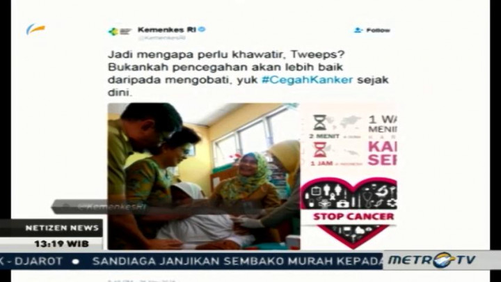 Kemenkes Bantah Vaksin HPV Sebabkan Menopause Dini