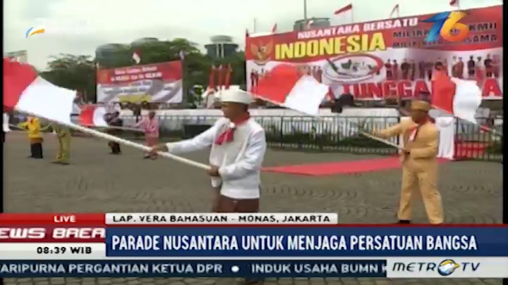 Parade Nusantara Bersatu di Jakarta, Bandung & Makassar