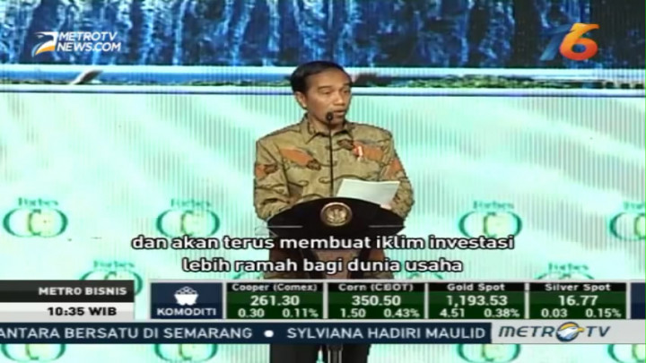 Jokowi Janjikan Kemudahan Proses Perizinan Bagi Investor