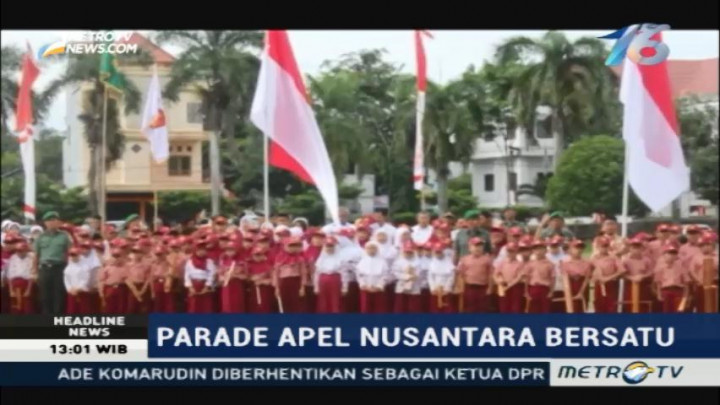 Parade Apel Nusantara Bersatu di Berbagai Kota