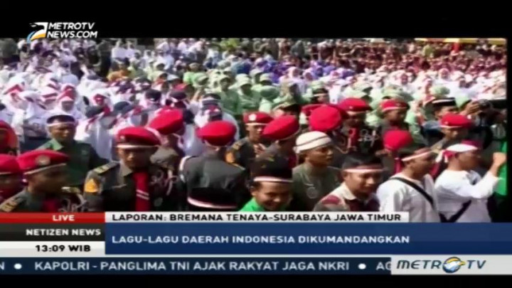 Semangat Nusantara Bersatu di Jawa Timur