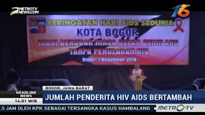 Jumlah Penderita HIV/AIDS di Bogor Terus Meningkat
