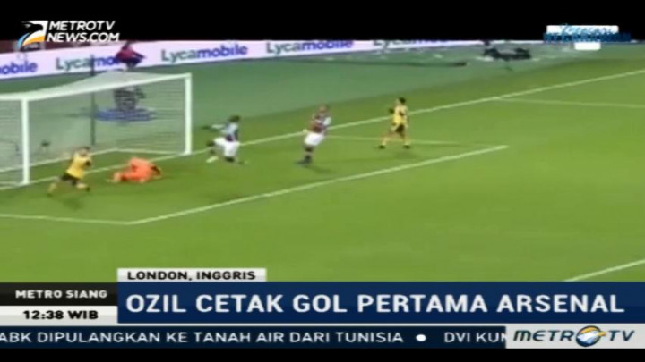 Hattrick Sanchez Bawa Arsenal Menang Telak Atas West Ham