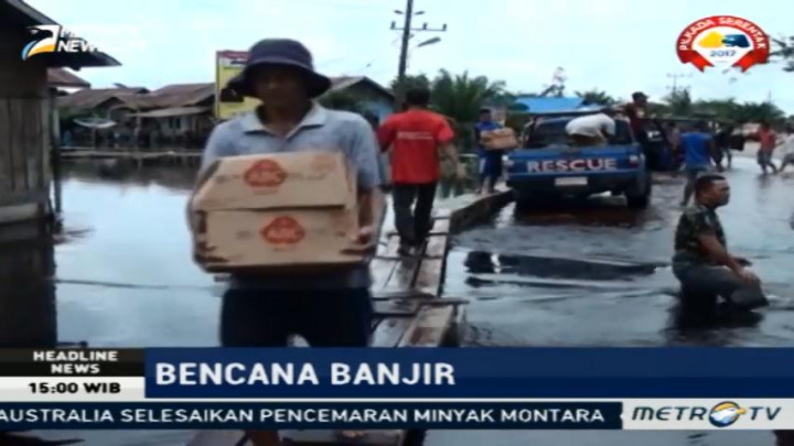Jalan Ambles di Kabupaten Aceh Singkil Hambat Distribusi Logistik