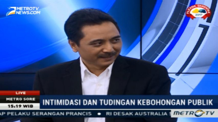 Laporan Wartawan Metro TV Telah Melalui Proses Kerja Jurnalistik Profesional