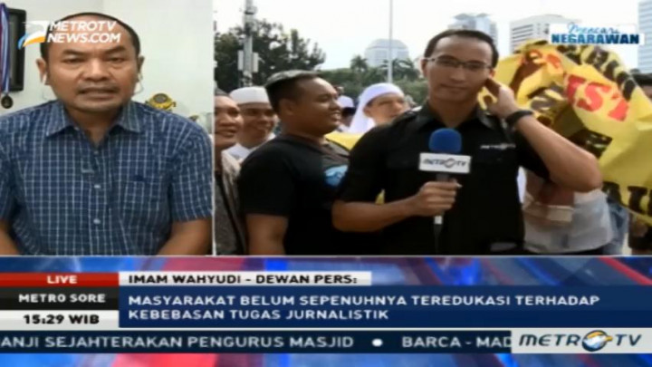 Dewan Pers: Masyarakat Belum Sepenuhnya Teredukasi Soal Kerja Jurnalistik