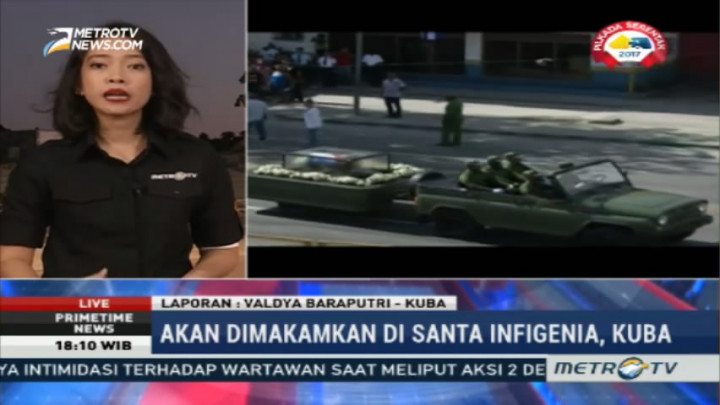 Pemakaman Fidel Castro Berlangsung Tertutup