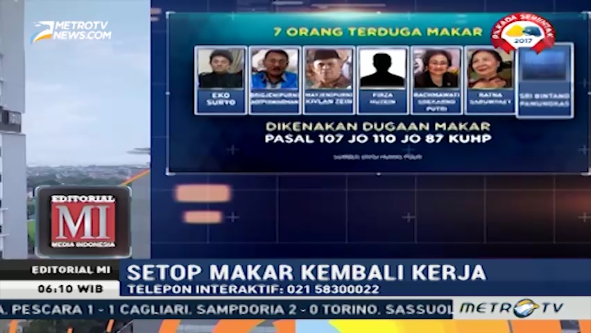 Setop Makar Kembali Kerja