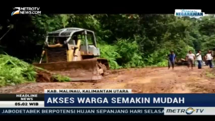 Pemda Malinau Buka Akses Jalan di Wilayah Perbatasan