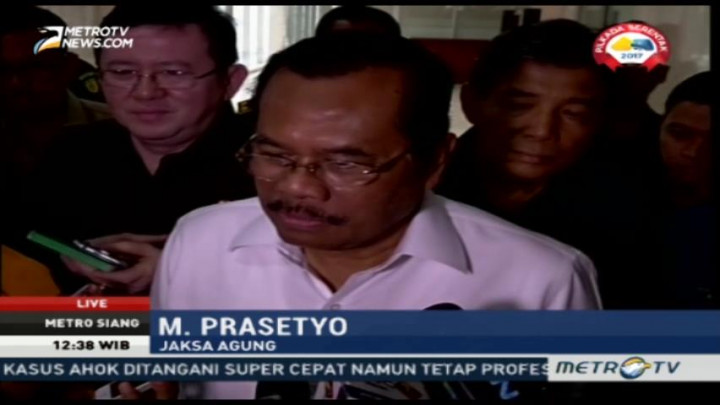 Jaksa Agung Paparkan Penanganan Cepat Kasus Ahok