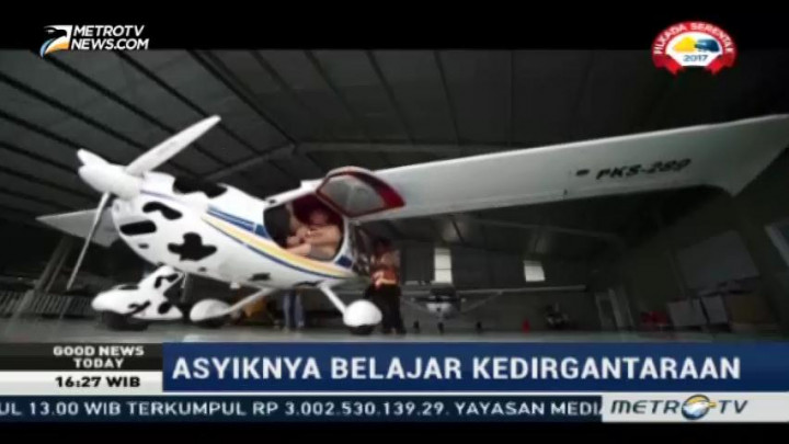 Asyiknya Belajar Kedirgantaraan