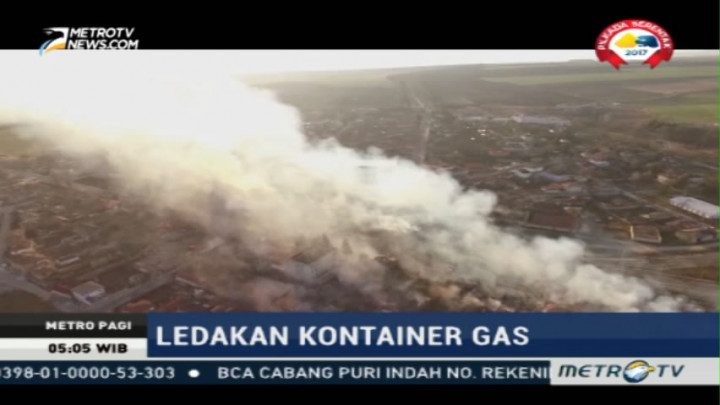 Empat Orang Tewas Akibat Ledakan Kontainer Gas di Bulgaria