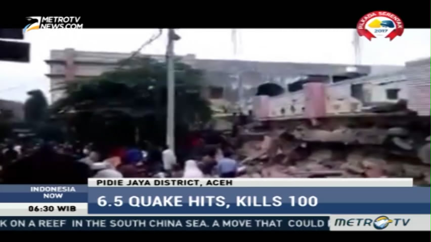 Strong Earthquake Rocks Aceh