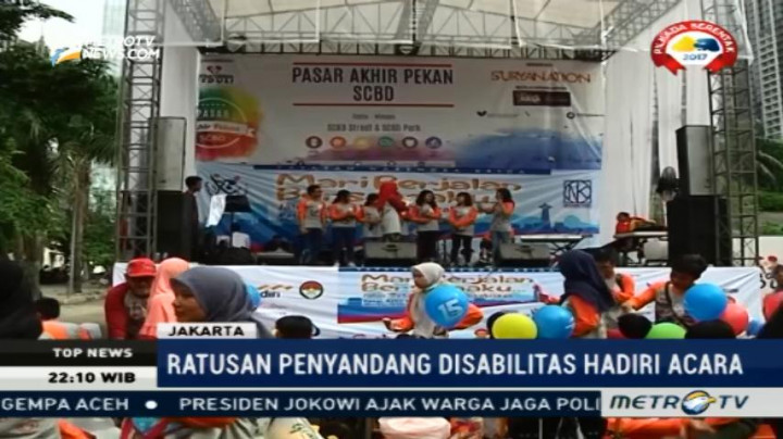 Ratusan Penyandang Disabilitas Hadiri Peringatan Hari Disabilitas Internasional