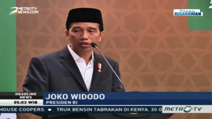 Jokowi: Ulama Sosok yang Mampu Jaga Persatuan