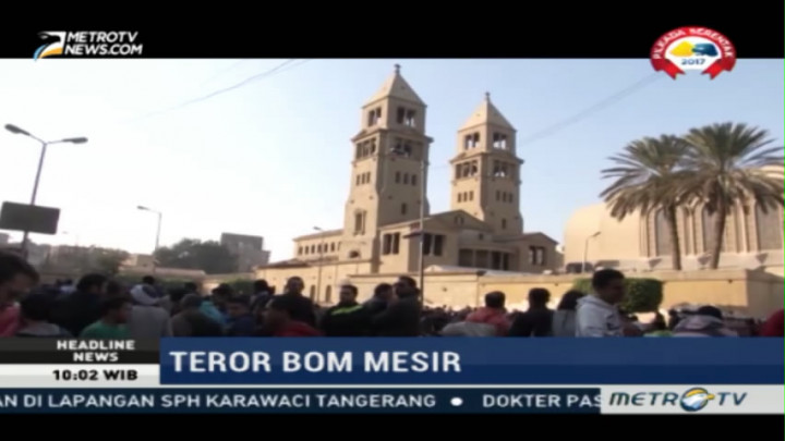Korban Tewas Serangan Bom di Mesir Bertambah Jadi 26 Orang