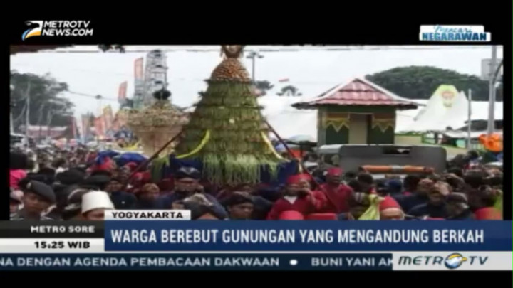 Keraton Yogyakarta Gelar Prosesi Garebek Maulid Nabi