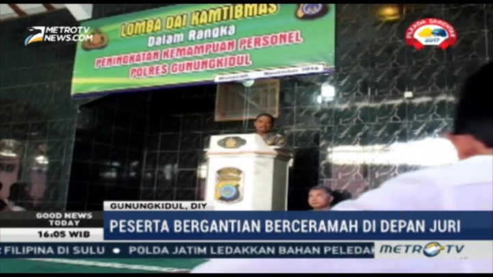 Polres Gunungkidul Gelar Lomba Dakwah Berhadiah Umrah