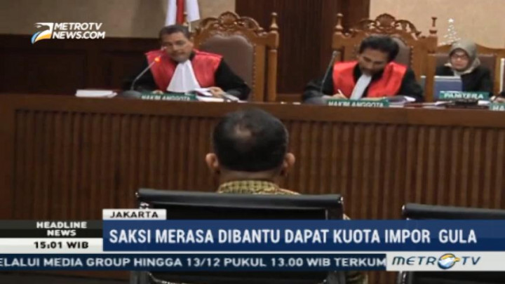 Uang Rp100 Juta sebagai Ucapan Terima Kasih ke Irman Gusman