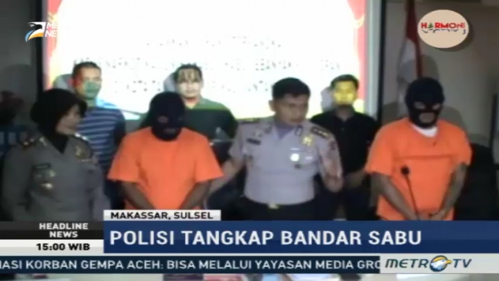 Polisi Ringkus Bandar Sabu Jaringan Malaysia & Tiongkok