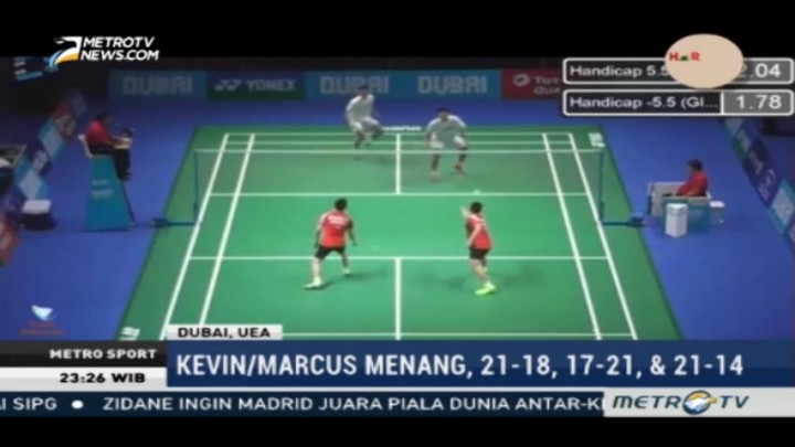 Wakil Indonesia Saling Bertemu di BWF Super Series Finals 2016