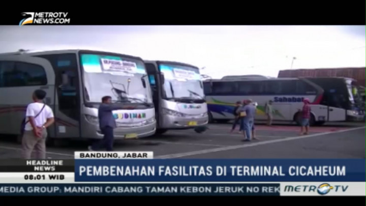 Terminal Cicaheum Terus Berbenah Jelang Libur Natal