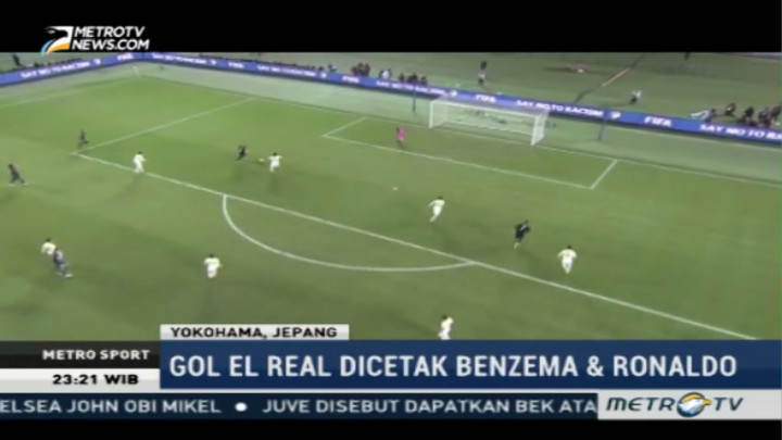 Real Madrid Lolos ke Final Piala Dunia Antarklub