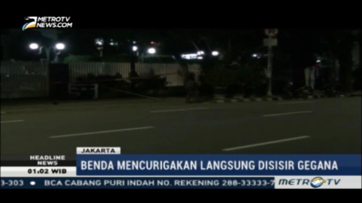 Tim Gegana Diturunkan Periksa Tas Mencurigakan di Gambir