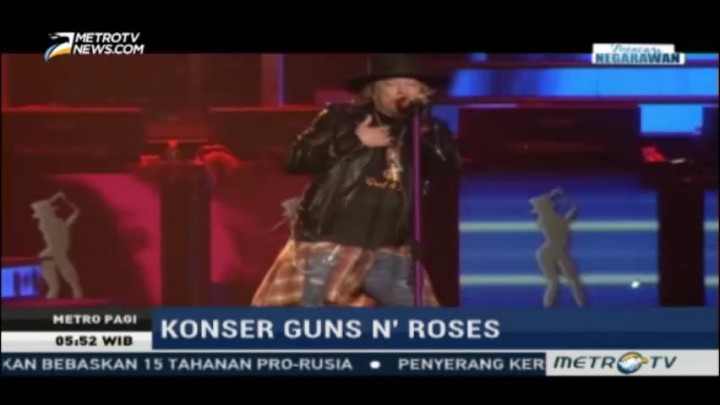 Guns N' Roses Kunjungi Negara Asia di 2017