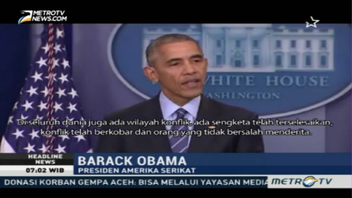 Obama: Assad, Iran dan Rusia Bertanggung Jawab atas Kebrutalan di Aleppo