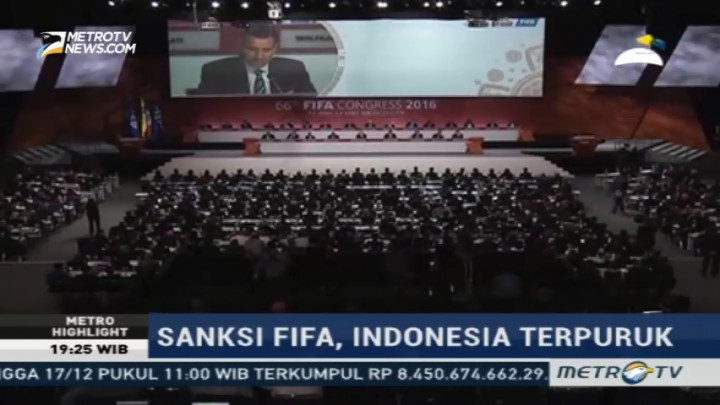 Sanksi FIFA, Indonesia Terpuruk
