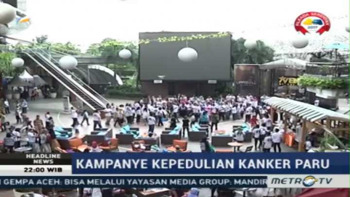 Ribuan Peserta Hadiri Kampanye Kepedulian Kanker Paru