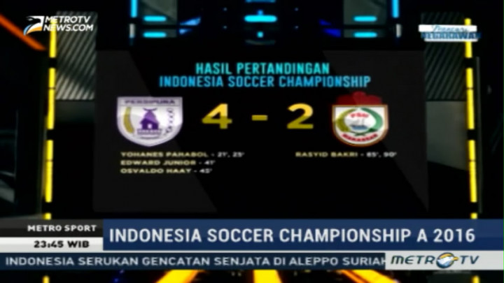 Persipura Juarai Indonesia Soccer Championship 2016