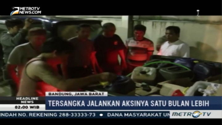 Polsek Cileunyi Gerebek Gudang Pengoplos Miras
