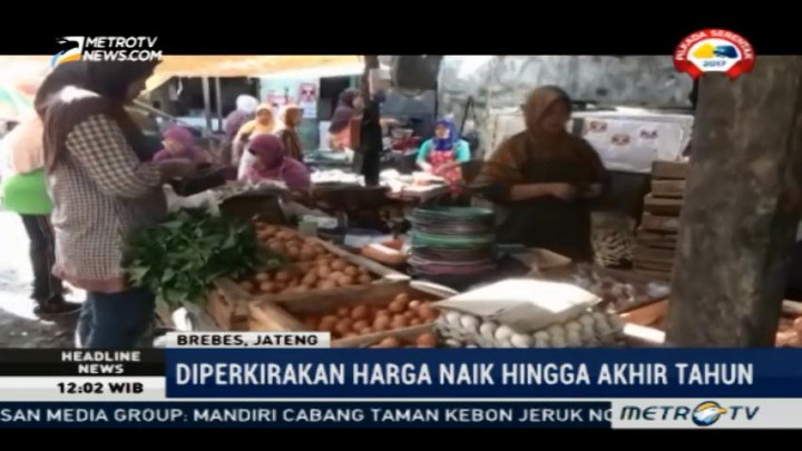 Kenaikan Harga Bahan Makanan Diperkirakan Terjadi Hingga Akhir Tahun
