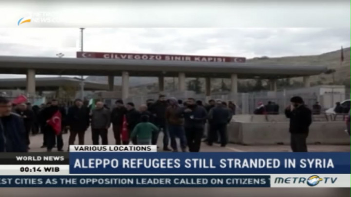 Aleppo Refugees Still Stranded in Syria
