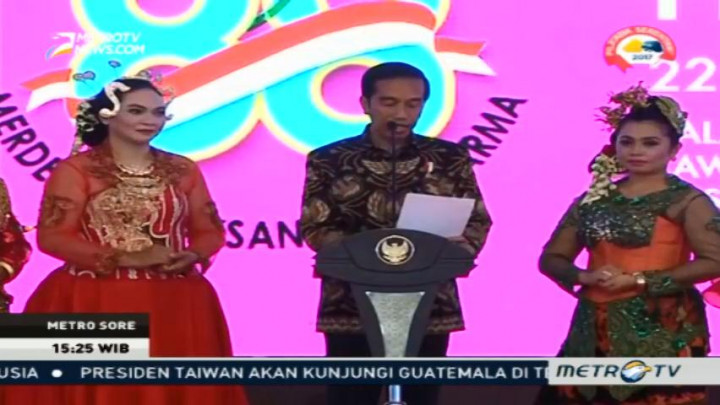Presiden Peringati Hari Ibu di Kota Serang