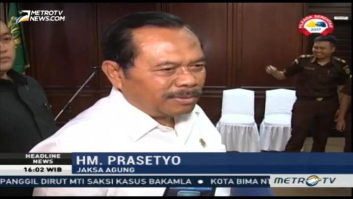 Jaksa Agung Minta Eko Susilo Hadi Jadi <i>Justice Collaborator</i>
