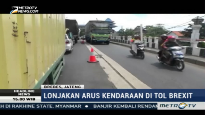 Antisipasi Macet, Polisi Berlakukan <i>Contra Flow</i> di Brexit