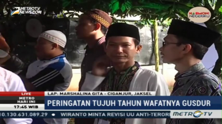 Jokowi akan Hadiri Haul ke-7 Gus Dur