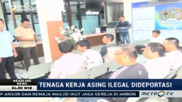 12 WN Tiongkok Dideportasi Imigrasi Samarinda